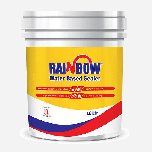 Rainbow Water Base Sealer White 18 Ltr