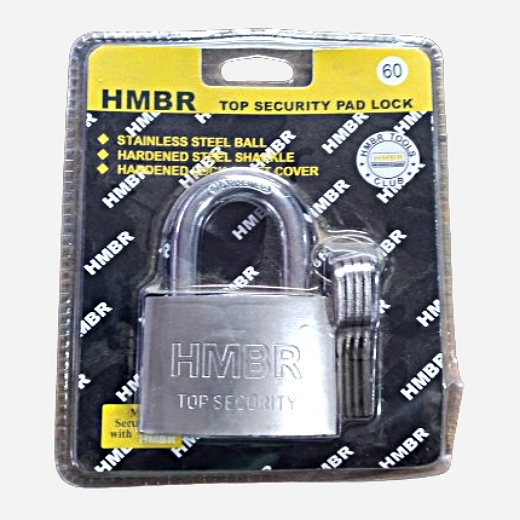 HMBR Top Security Pad Lock 60mm