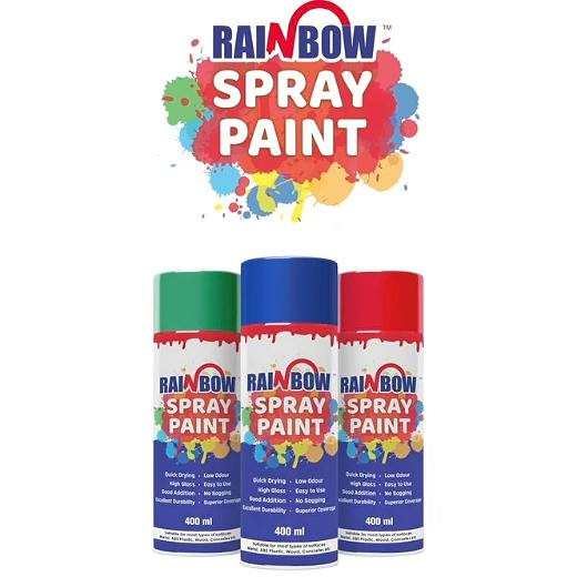 Rainbow Spray Paint- Art Yellow (41)