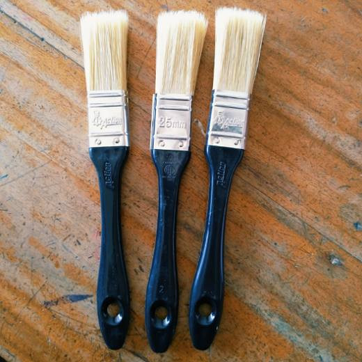 25mm Action Paint Brush 3piece