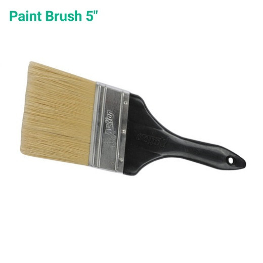 Action Paint Brush (Plastic Handle)-5" 6 Pisec