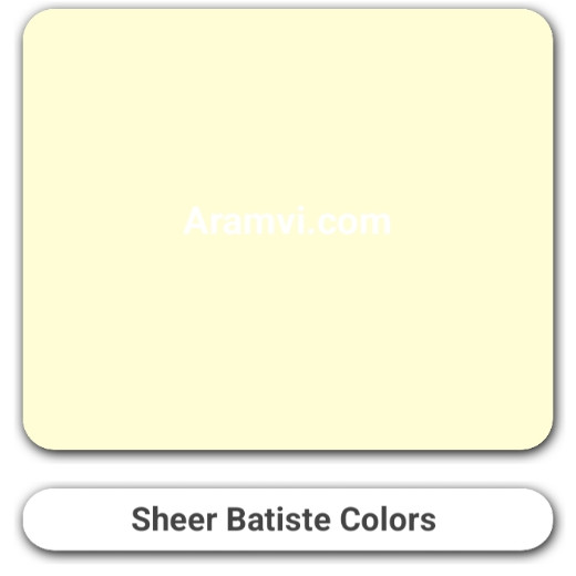Ap1-1 Sheer Batiste SPD Ape plastic Weather Coat Luxury Colour
