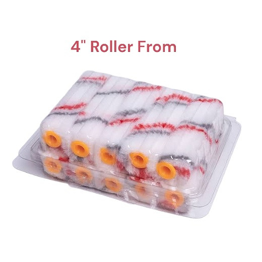 ৪" রুলার ফোম ১০ পিস 4" Roller From 10 Piece