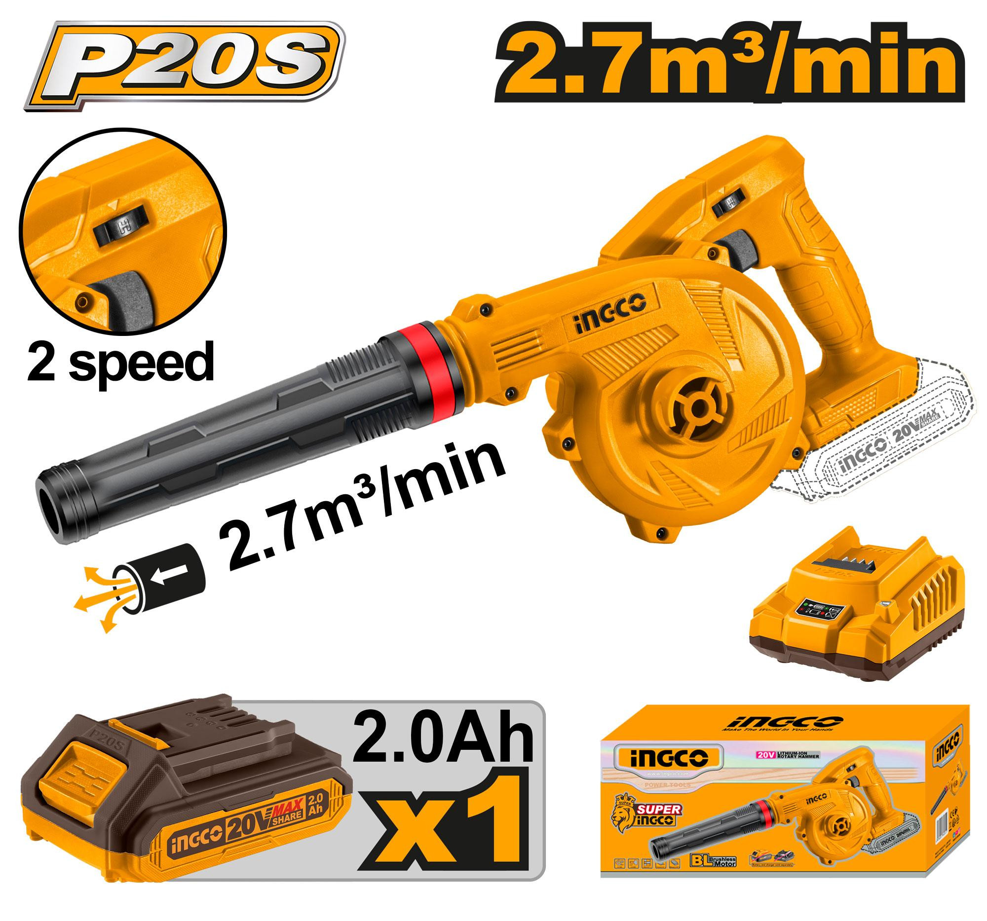 Cordless blower