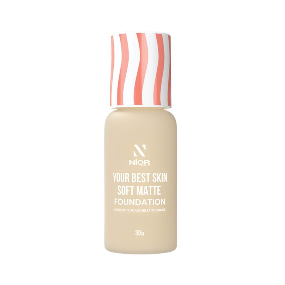 Nior Your Best Skin Soft Matte Foundation – Shell (Bone)