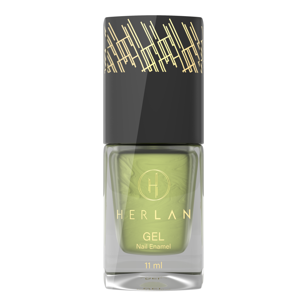 Herlan Gel Nail Enamel Screaming Green