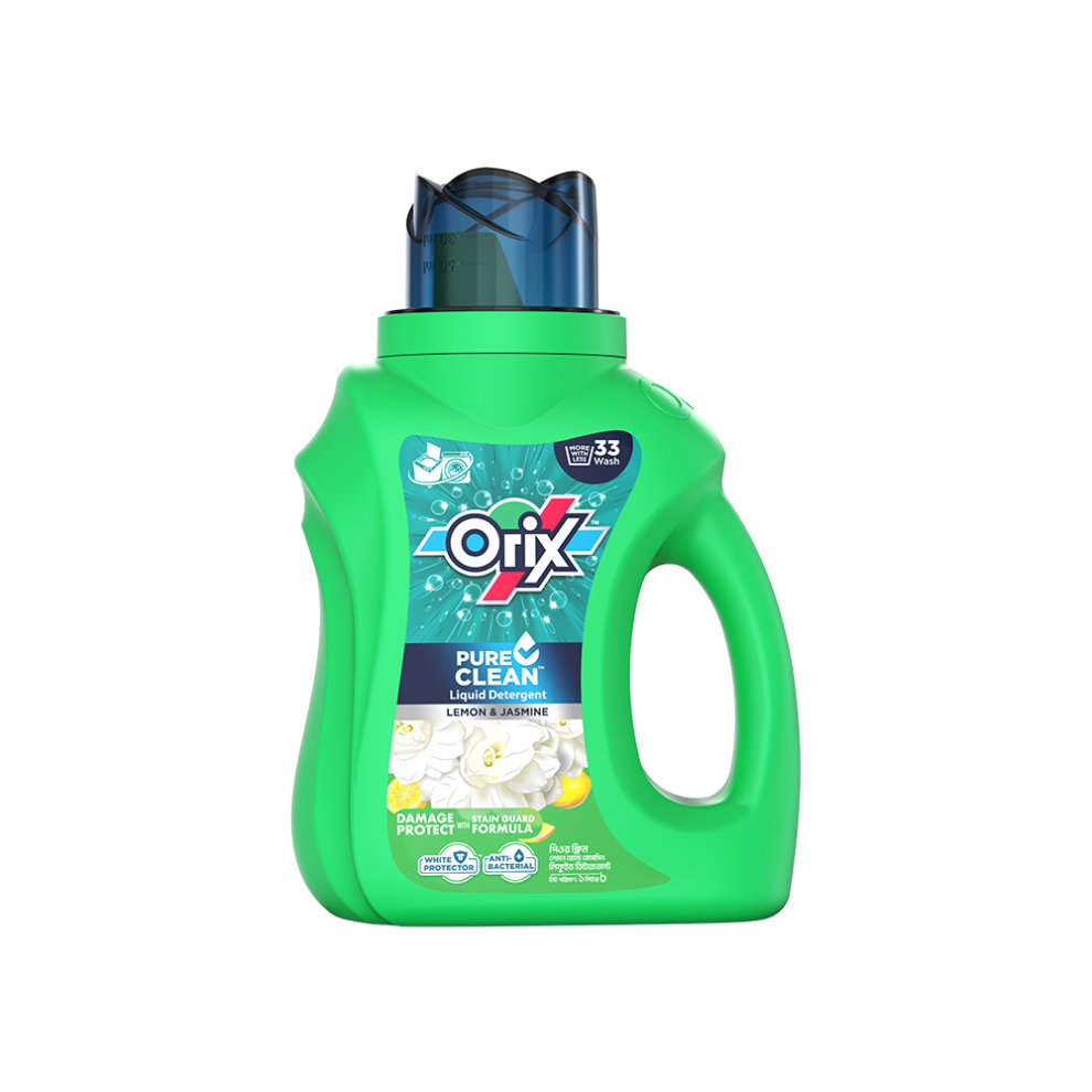Orix Pure Clean Liquid Detergent (Lemon & Jasmine)