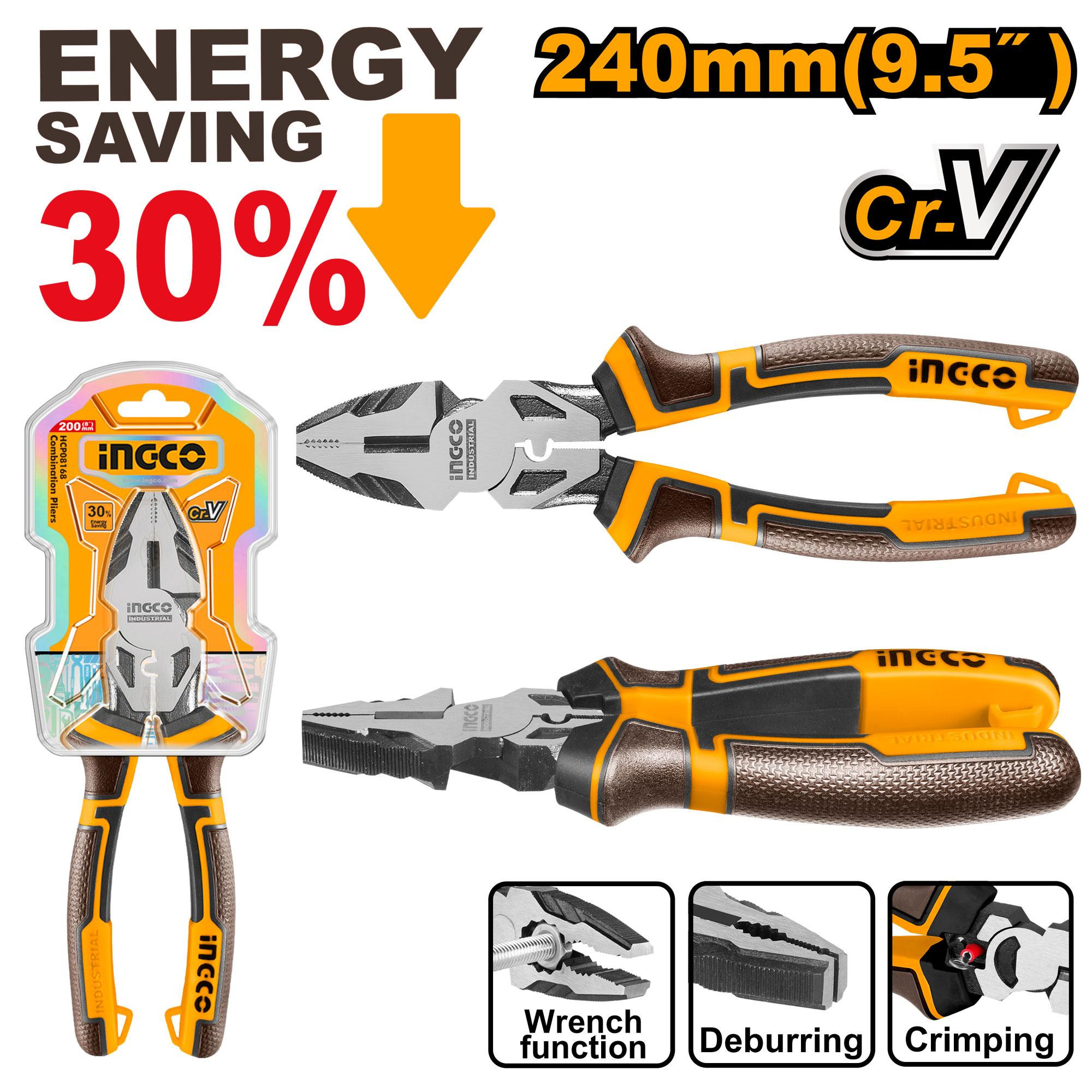 High leverage combination pliers