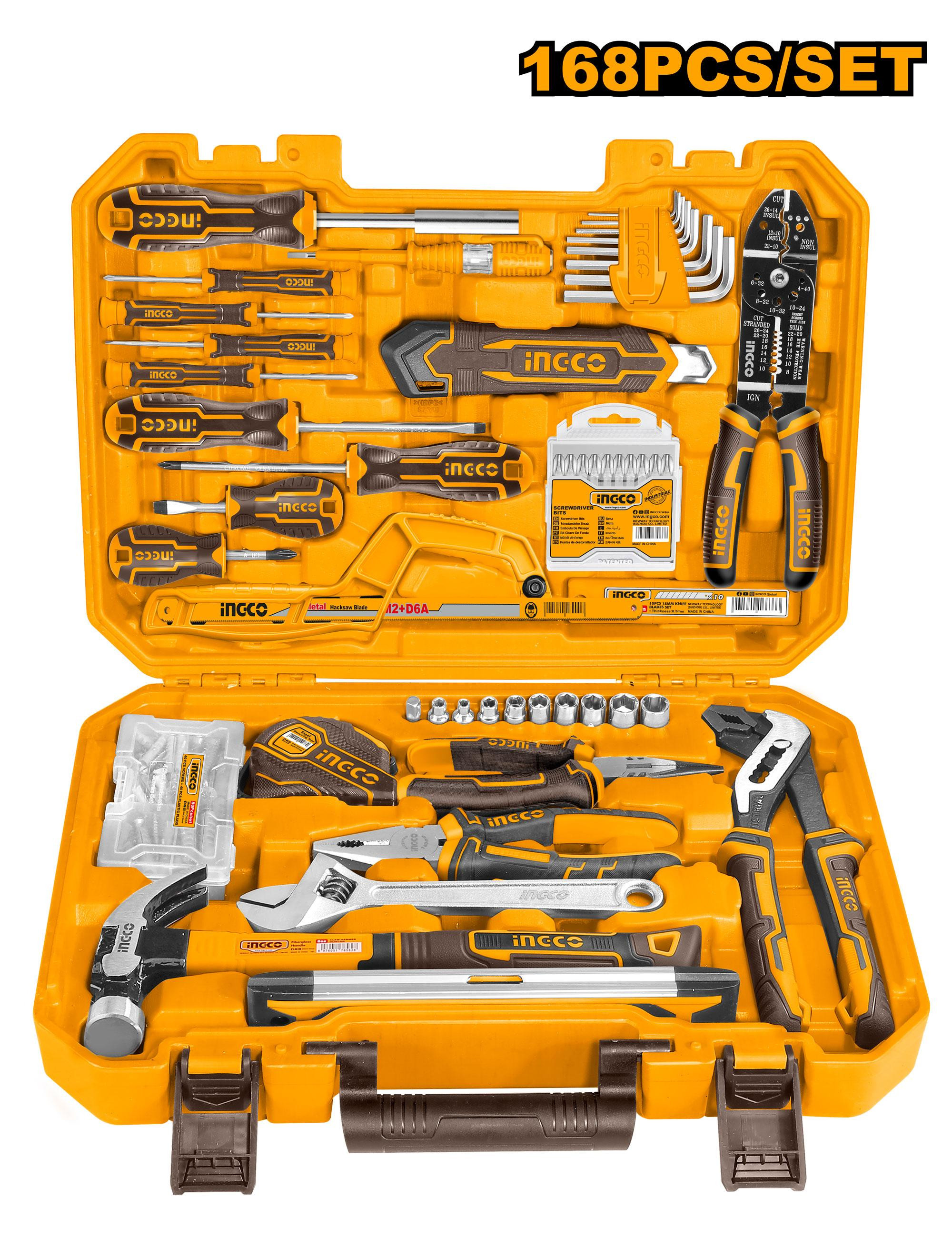 HKTHP21681 168 Pcs handtools set