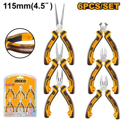 6 Pcs mini pliers set