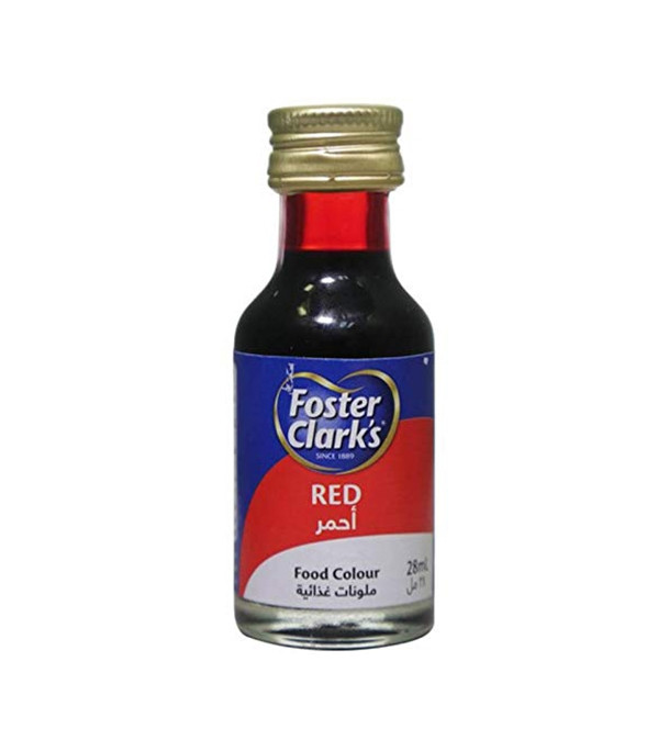 Foster Clarks Food Colour Red Rouge 28ml