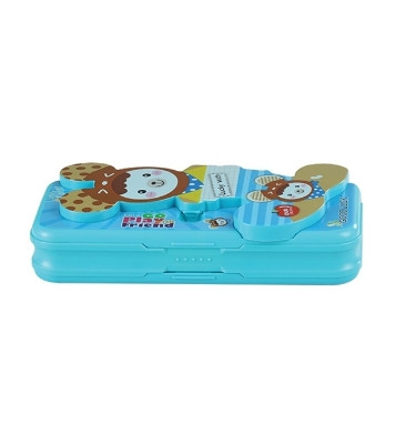 Good Luck Pencil Box Micky Multi Colour