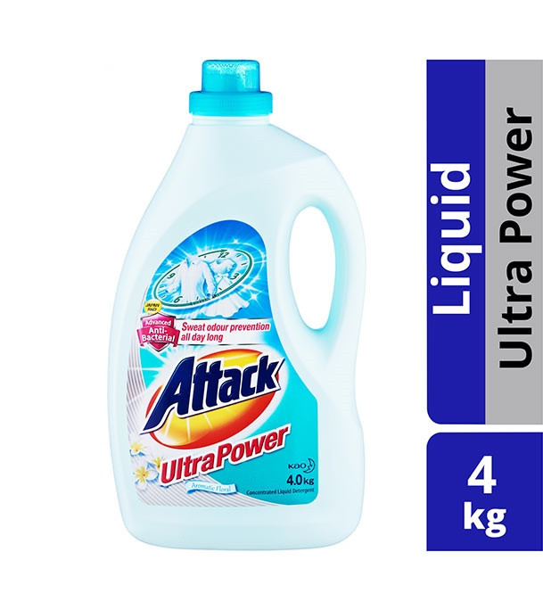 Attack Liquid Detergent Ultra Power 4 kg