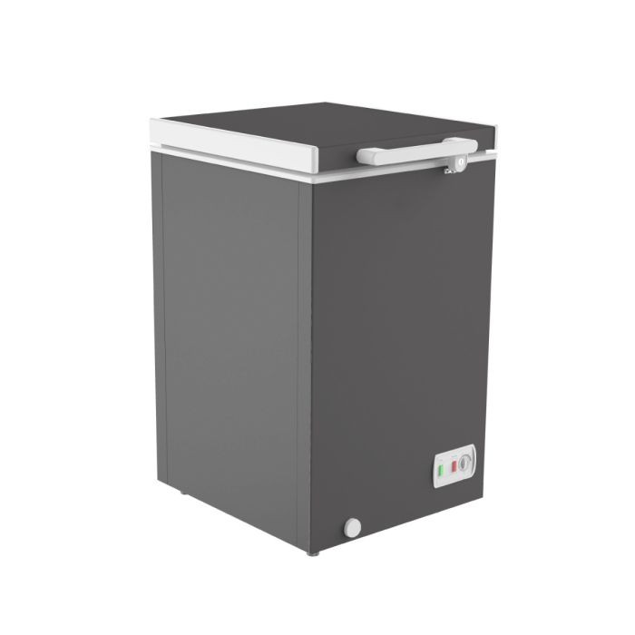 SINGER Chest Freezer | 99 Ltr | 115-DGY | Metallic Gray