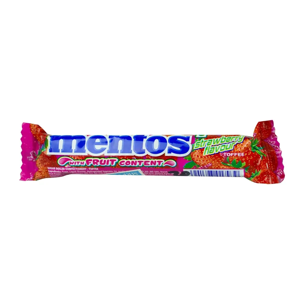 Mentos Strawberry Flavour Toffee