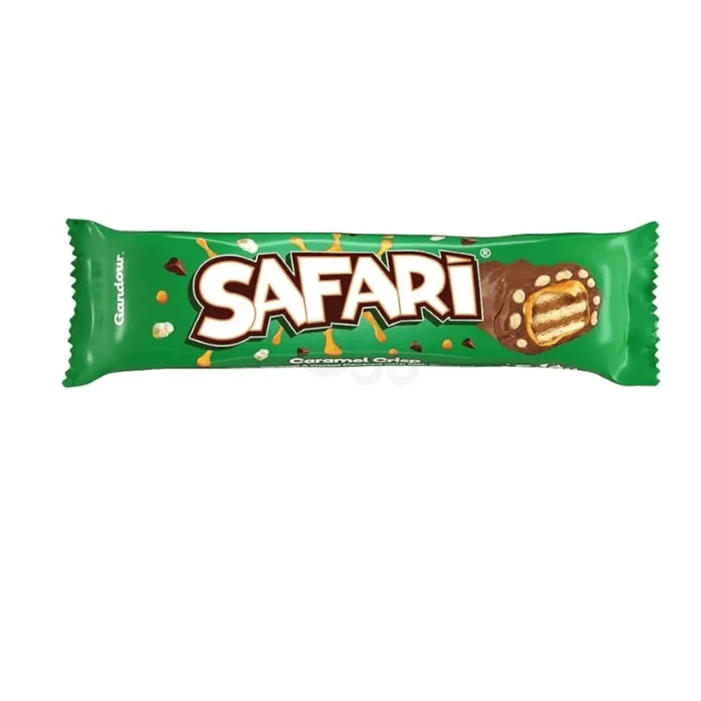 Safari Caramel Crunch Chocolate 22g