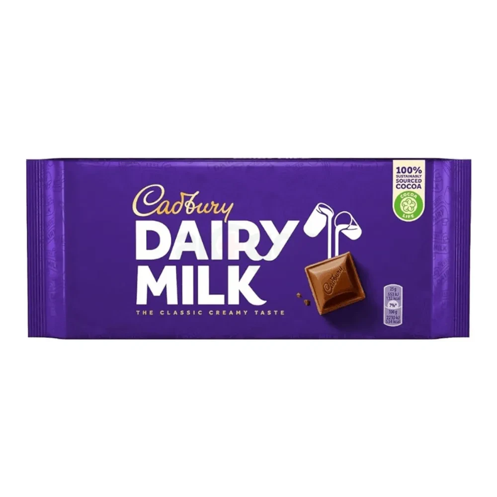 Cadberry Dairy Milk Chocolate 160gm