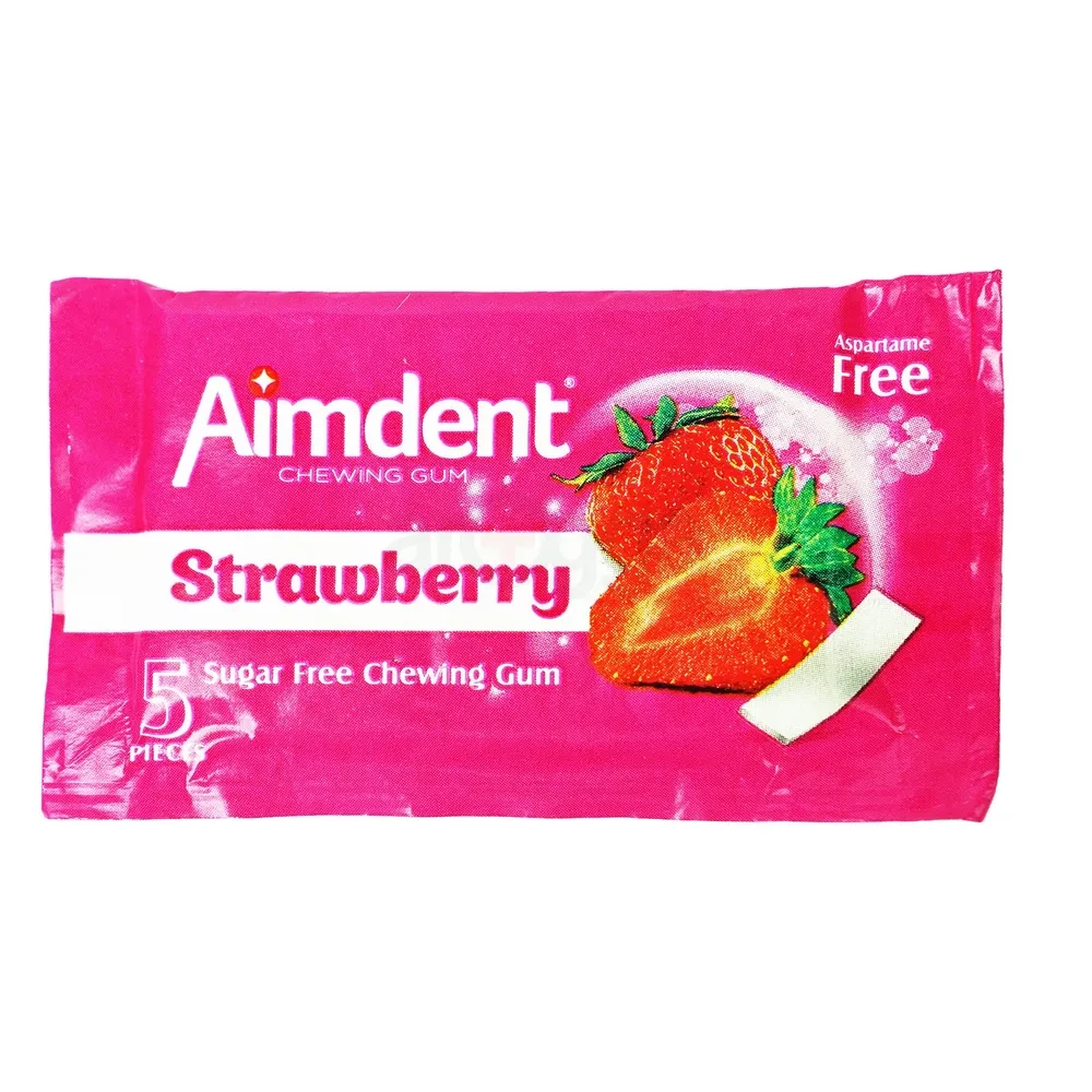 Amident Chewing Gum Strawberry 8.5gm
