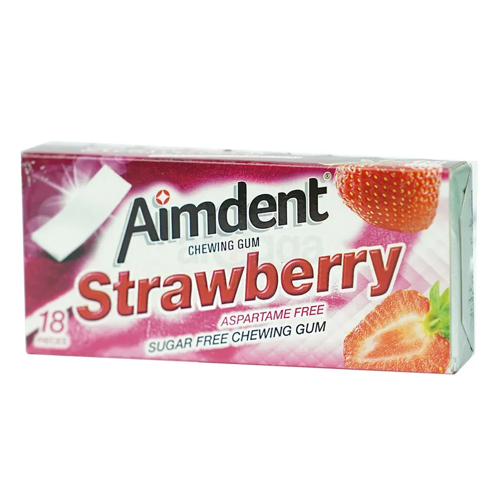 Aimdent Chewing Gum Strawberry 31gm
