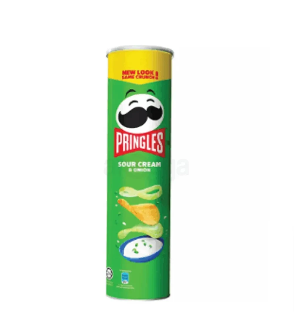 Pringles Sour Cream & Onion Potato Chips 134gm
