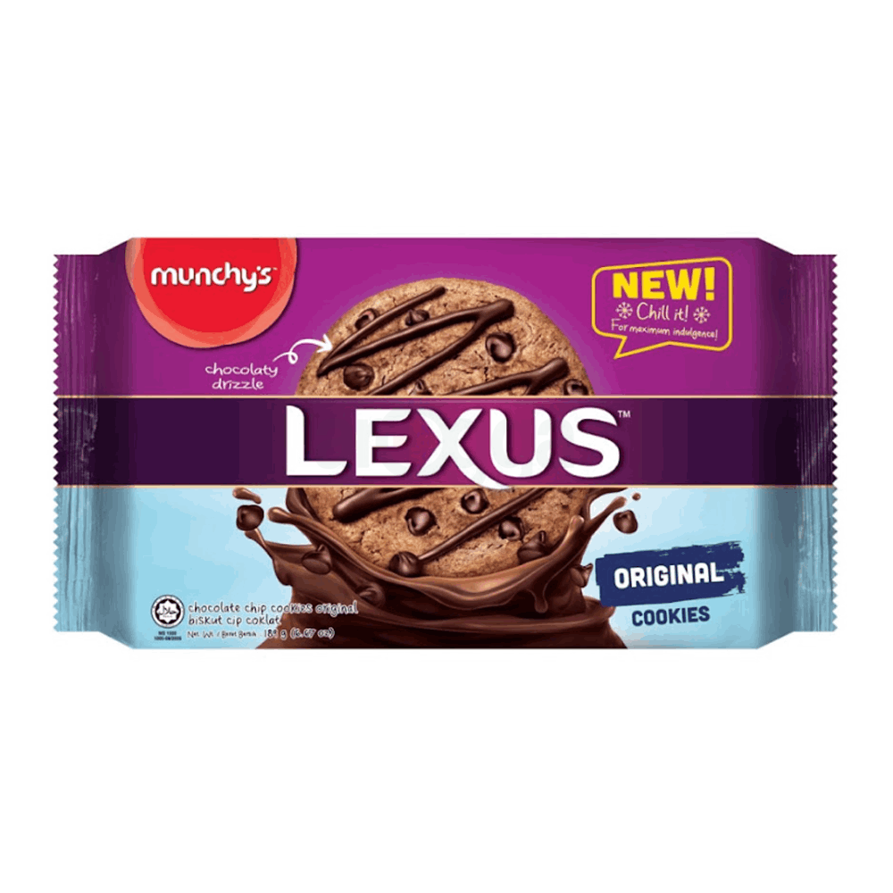 Munchy's LEXUS Cookies Original - 189gm