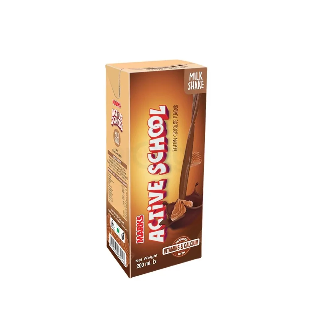 Marks Active School Belgian Chocolate Flavour Milk Shake 200ml