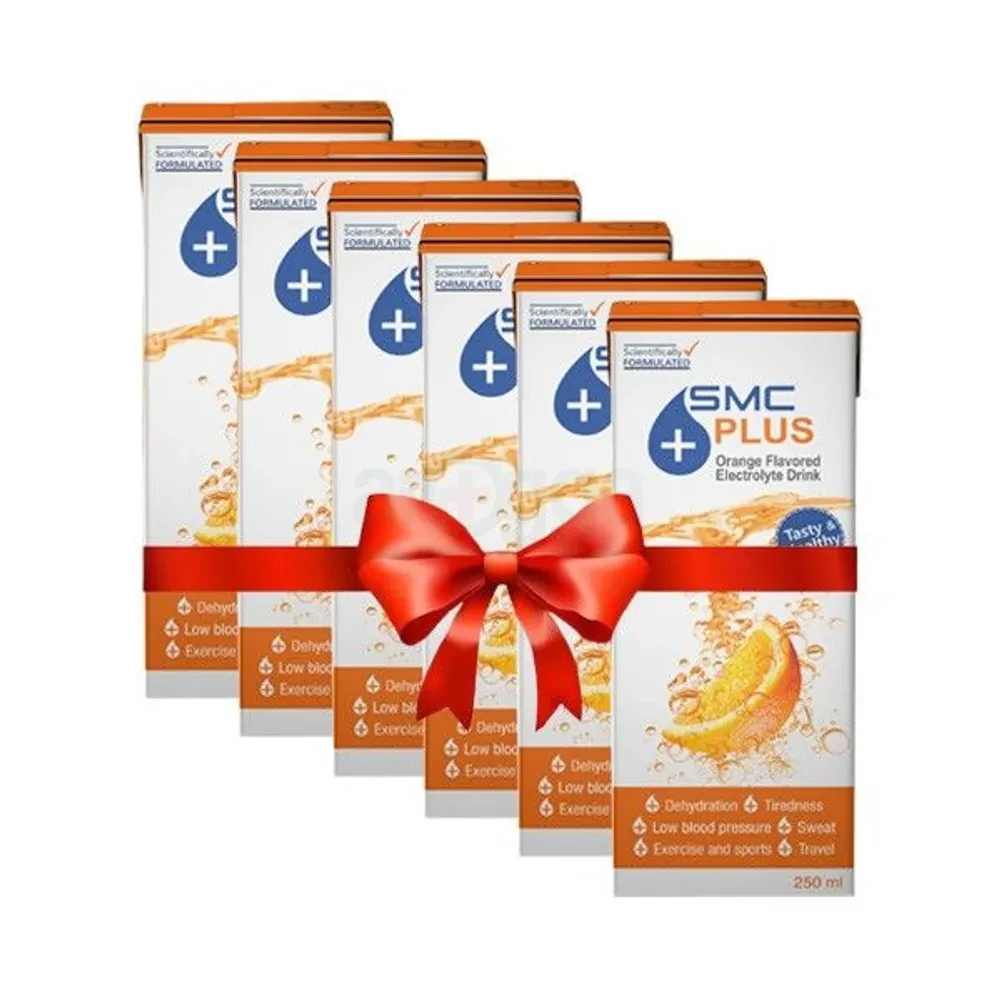 SMC PLUS Lemon Flavor Electrolyte Drink (6's Combo Pack)