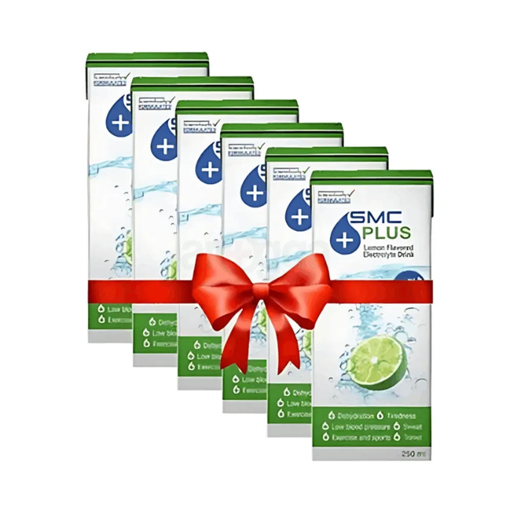 SMC PLUS Orange Flavor Electrolyte Drink ( 6's Combo Pack)