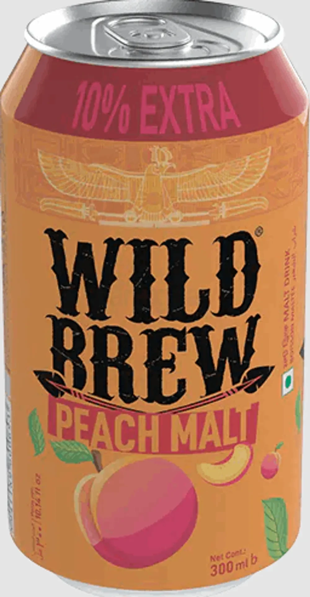 Wild Brew Peach malt (Can) 300ml