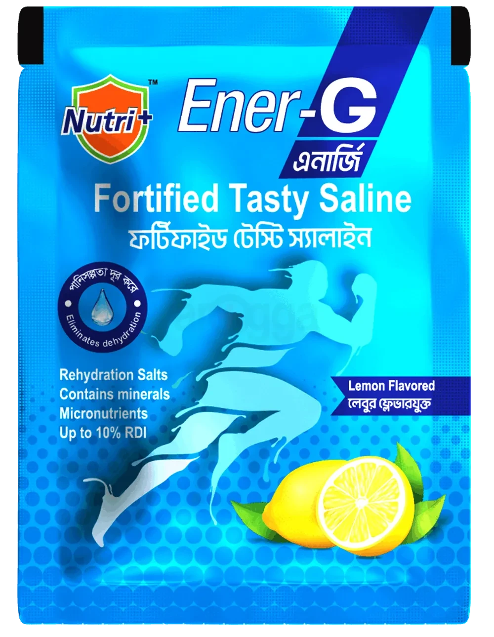 Nutri+ Ener-G Fortified Tasty Saline Lemon