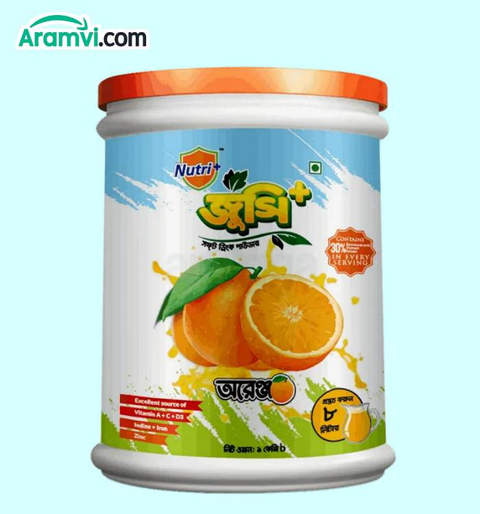 Juicee+ Orange Soft Drinks Powder - (Jar)