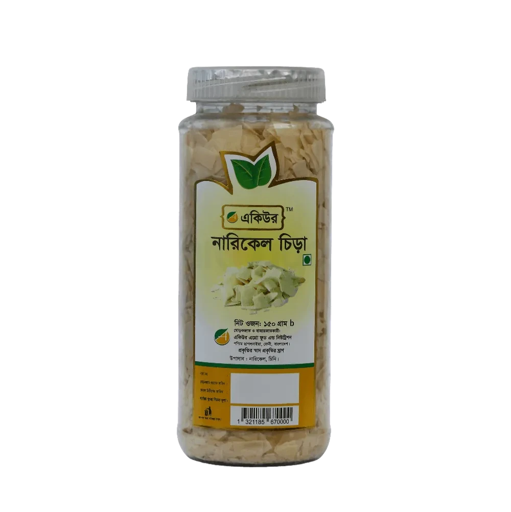 Acure Coconut Dried Slice - একিউর নারিকেল চিড়া