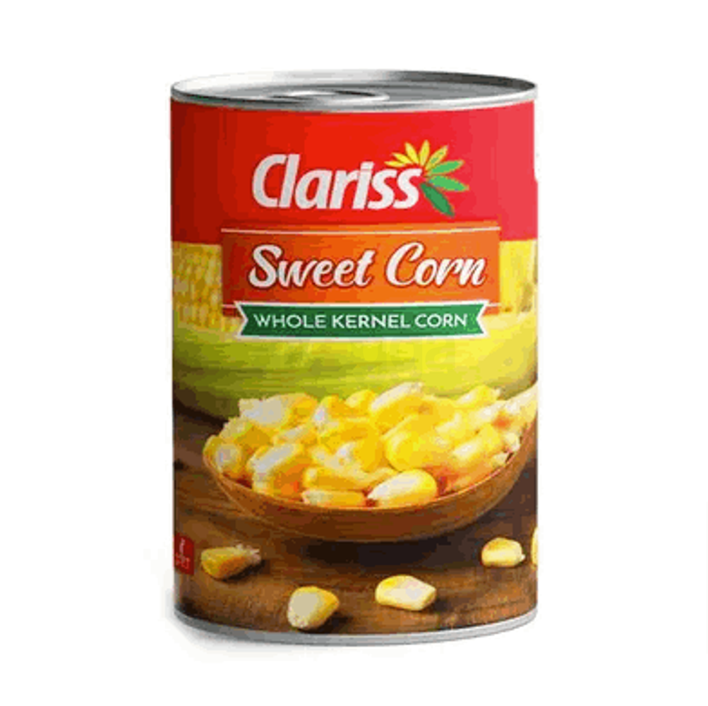 Clariss Canned Sweet Corn 425gm