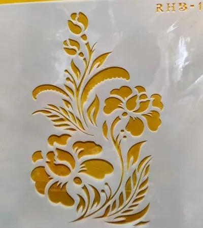 Stencil Wall & Art Painting design Paper 12"by 12"