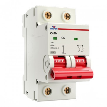 DOUBLE POLE CIRCUIT BREAKER