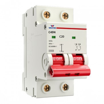 DOUBLE POLE CIRCUIT BREAKER