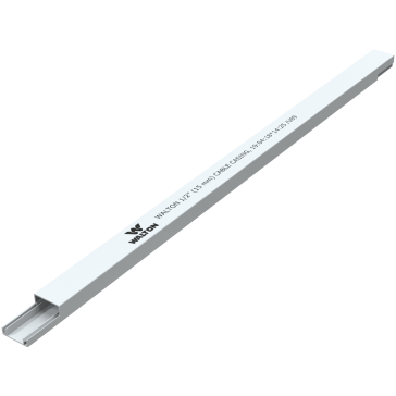 1/2" 15MM CABLE CASING WHITE