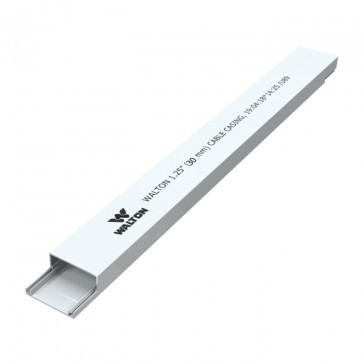 1.25" 30MM CABLE CASING WHITE