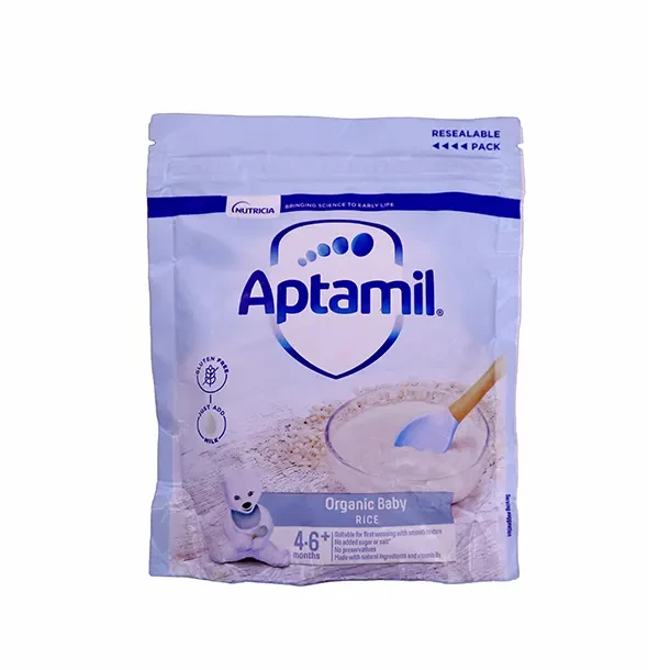 Aptamil Organic Baby Rice Cereal (4-6+M) - 100g