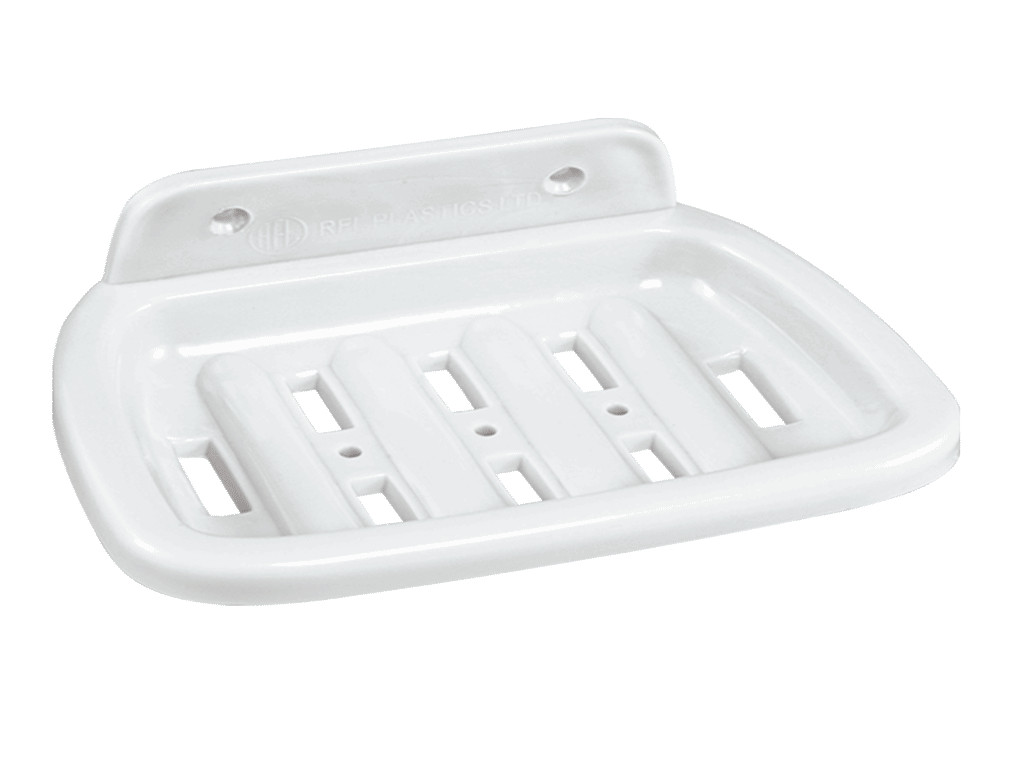 Square Soap Case -White