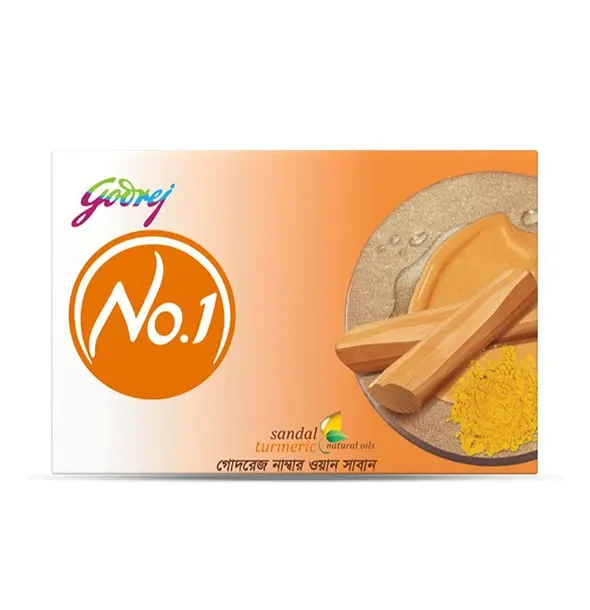 Godrej No 1 Sandal & turmeric Soap - 100g