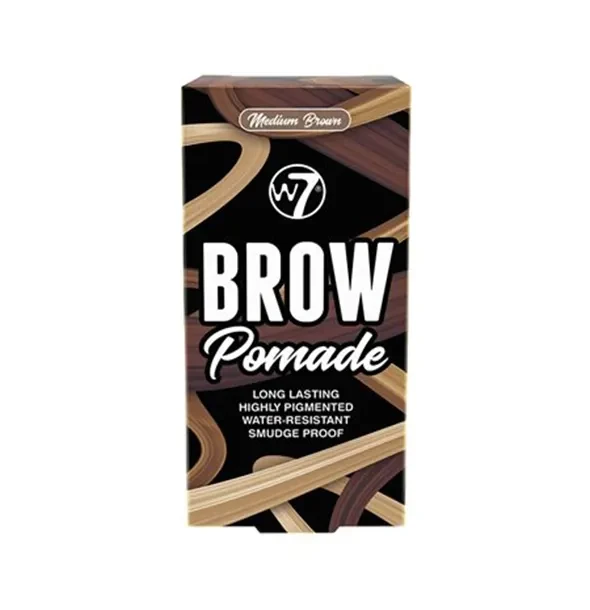 W7 Brow Pomade Medium Brown – 4.25g