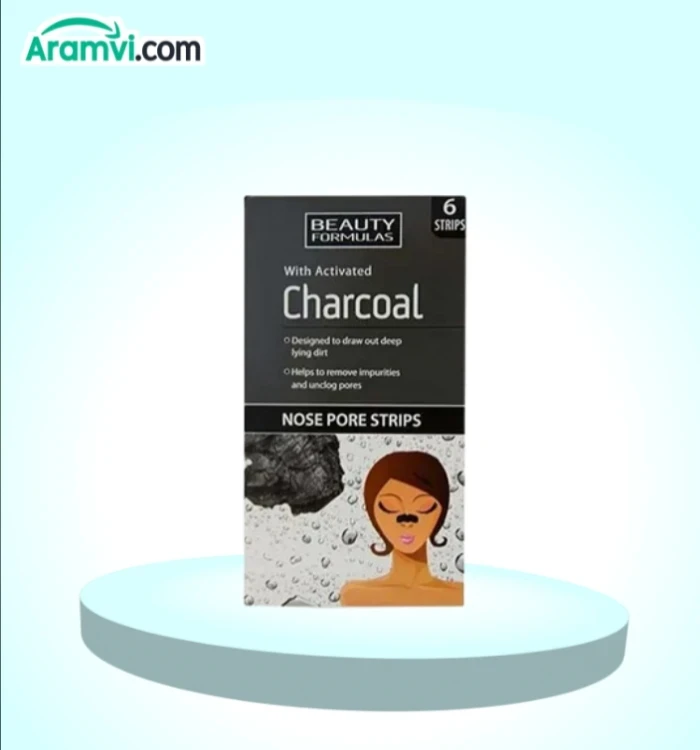 Beauty Formulas With Activated Charcoal Nose Pore Strips - 6 Strips