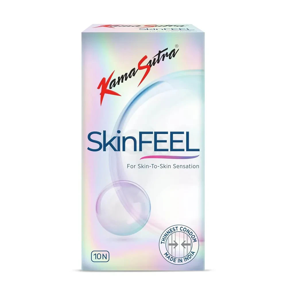 KamaSutra Skin FEEL Thinnest Condoms - 10pcs Pack(India)