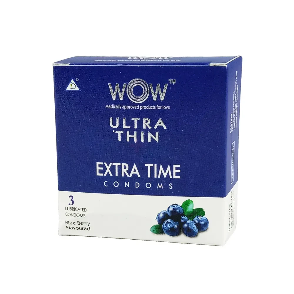 Wow Ultra Thin Extra Time Condom