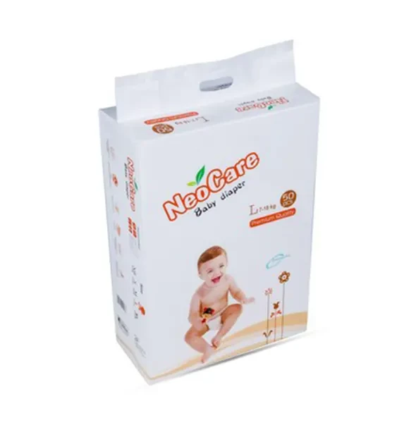 NeoCare Premium Belt Baby Diaper (7-18 Kg) - L50 Pcs