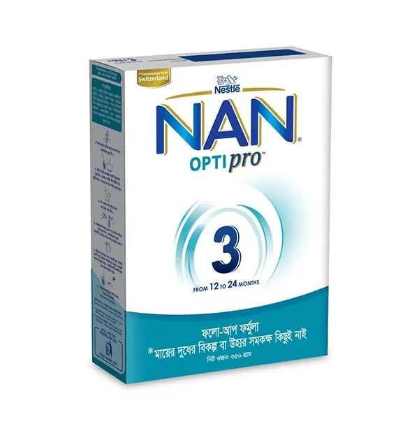 Nestle NAN Optipro 3 Infant Formula Baby Milk Powder (12m- 24m) - 350g