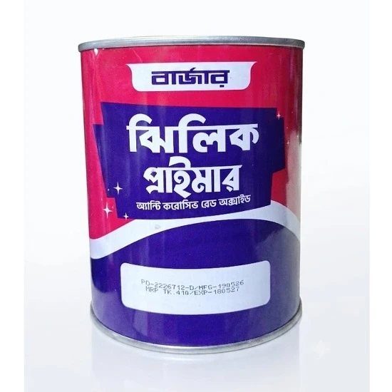 Jhilik Primer Anti Corrosive Red Oxide 1Ltr